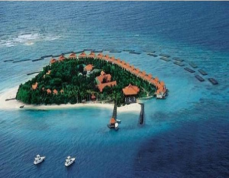 马尔代夫美佳泰姬珊瑚岛（2沙滩房+2晚水屋）