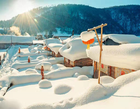 FX-【东北三省】：沈阳.故宫.吉林.长白山.朝鲜族民俗村.延吉.中国雪乡.冰雪大世界.哈尔滨双飞7天